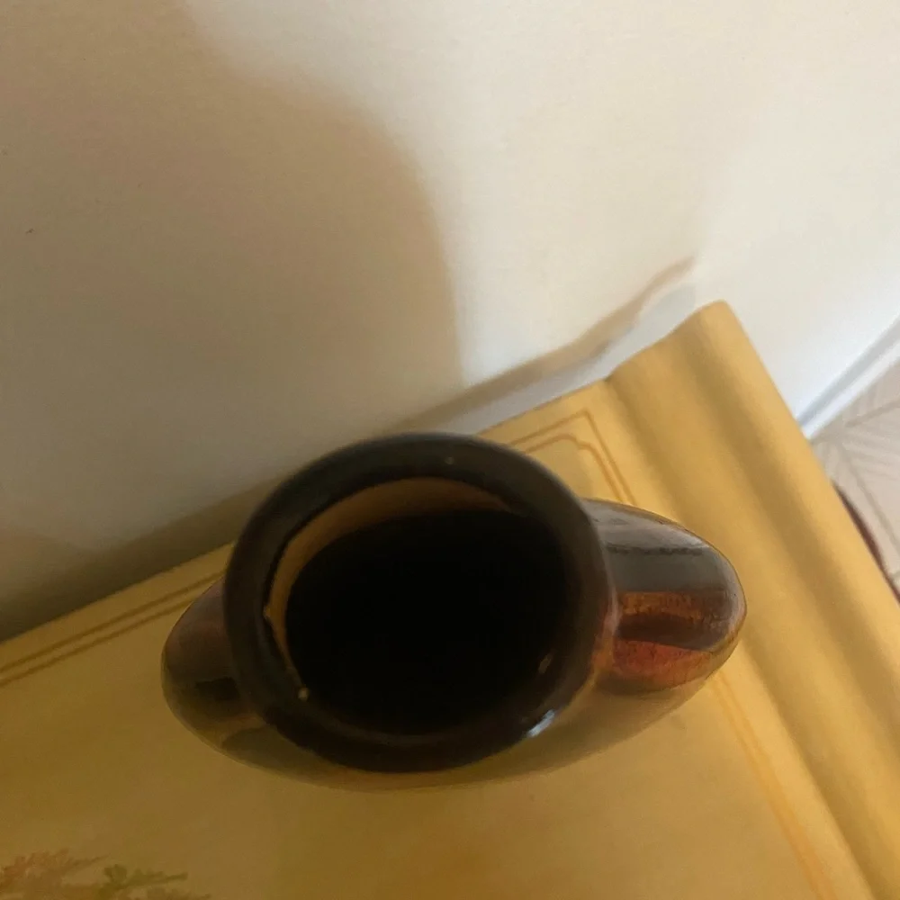 Vintage Decorative Ceramic Abstract Sculpture Art Vase
